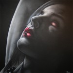 fido-airbrush-art-anna brügger-bloody eye-sexy babe