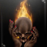 fido-airbrush-skull-true fire-hands-hexagons-tattoo-propart-thun-2016